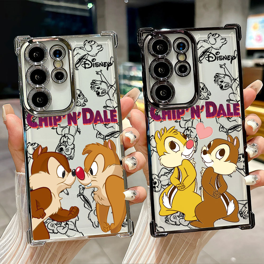 Samsung Galaxy S25 - Cartoon Chip & Dale Hülle für