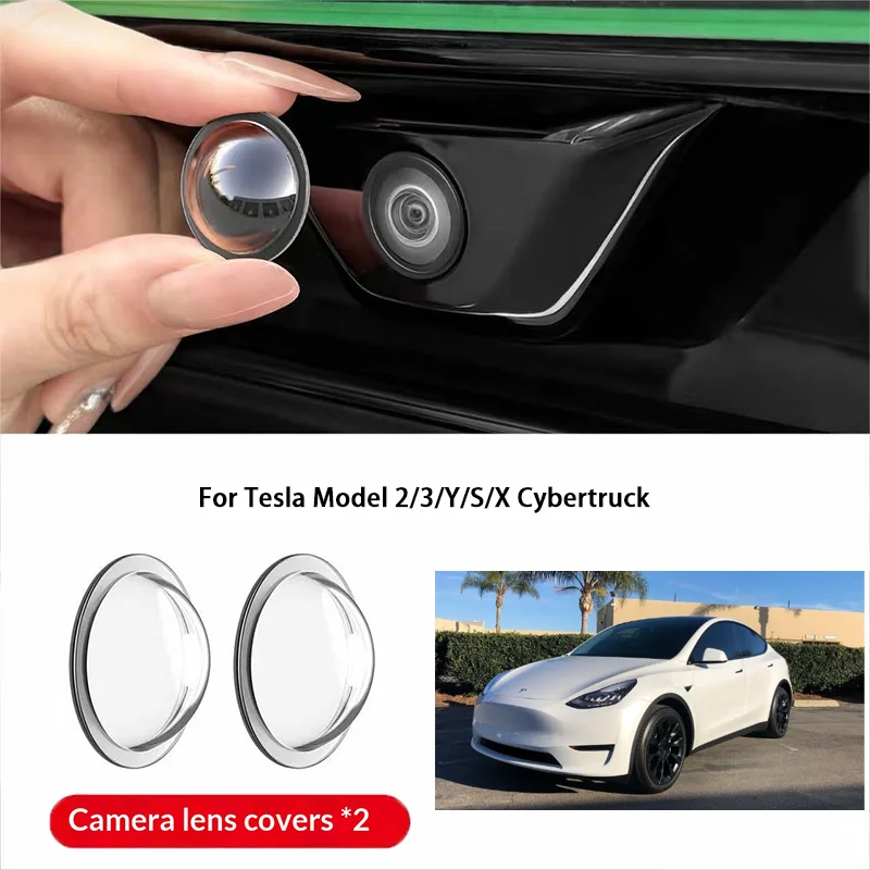 Glass Protector Auto - Schutzabdeckung für Autokamera-Objektiv für Tesla Model