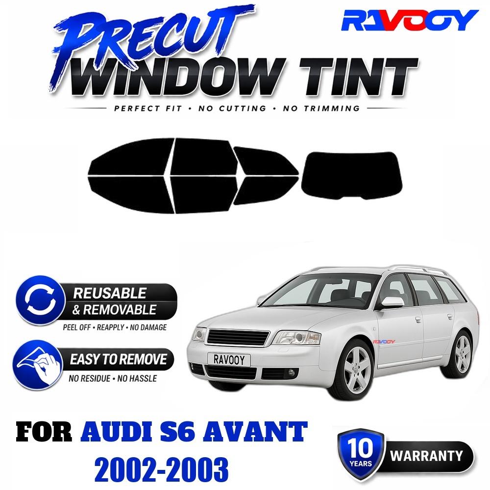 Air Bubble Remover - RAVOOY Vorgeschnittene Fensterfolie, Wiederverwendbare Abnehmbare EPU-Folie,