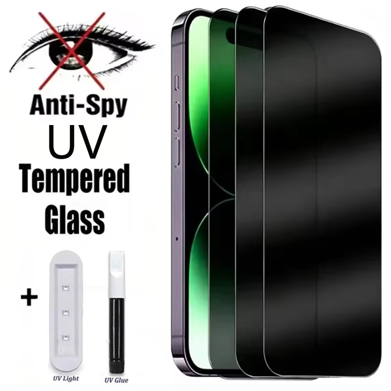Huawei Mate 60 - UV-Kleber Sichtschutz Panzerglas für Huawei Pura