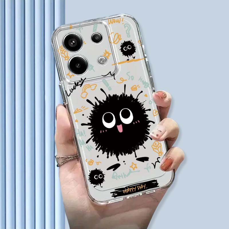Xiaomi Poco X6 - Niedliches Kohleball-Muster für Xiaomi Mi Poco