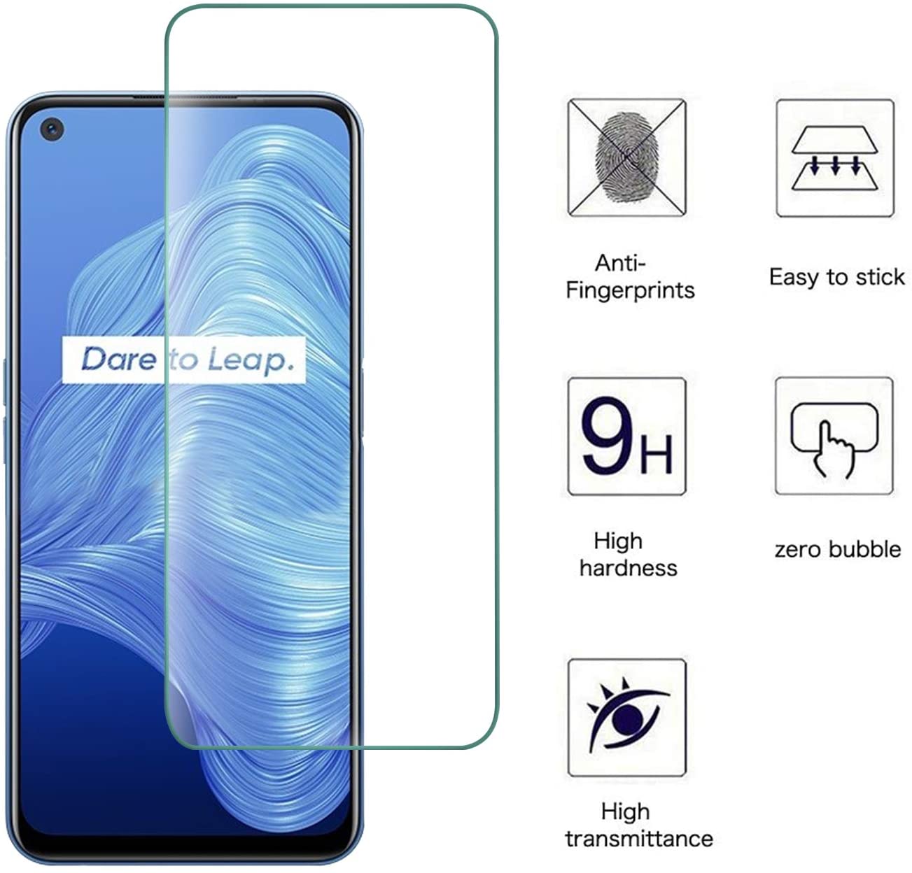 Realme Gt 6 - Gehärtetem Glas Für Realme 6 7