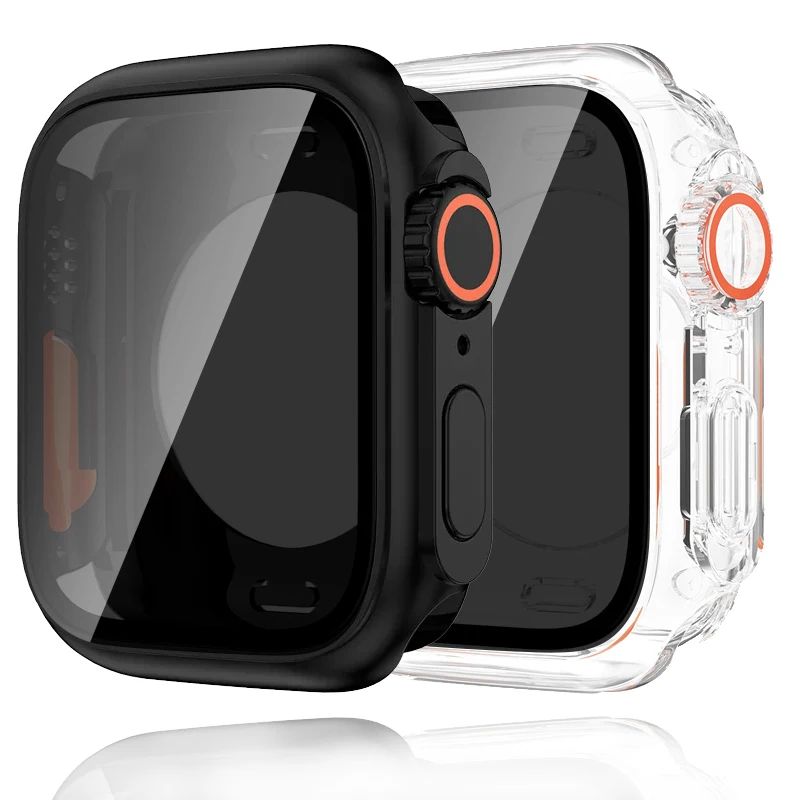 Privacy Screen Protector - Sichtschutzglas + Hülle für Apple Watch