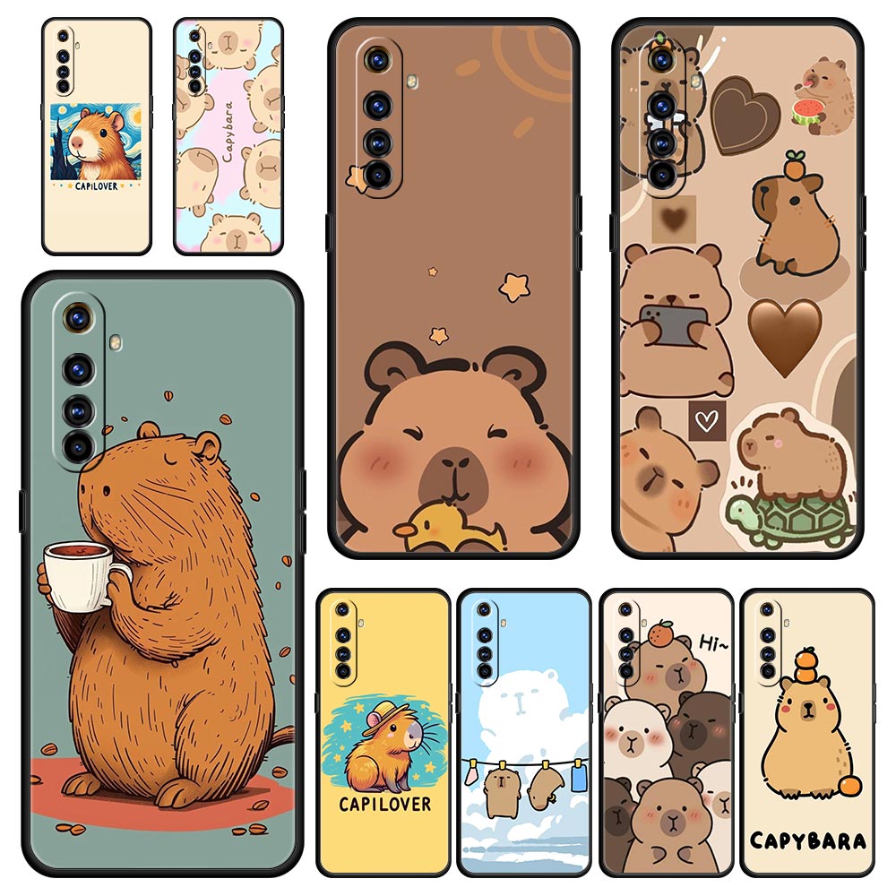 Realme Gt 6 - Anime Capybara Porpoise Telefon Fall Für