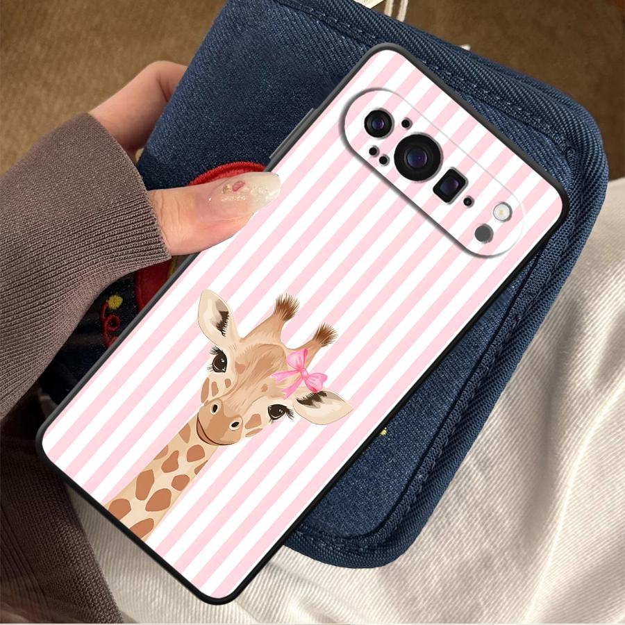 Cartoon Giraffe Funda Handyhül – Google Pixel 9 Bewertung und Preis
