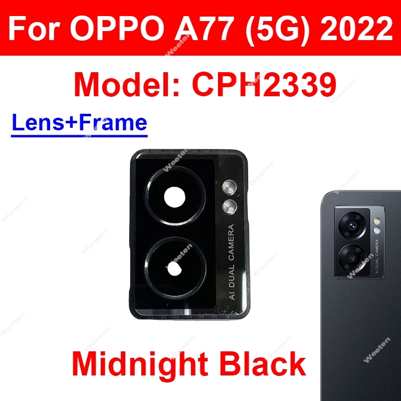 Haupt-Rückkamera-Glaslinsenrah – Oppo A78 Bewertung und Preis