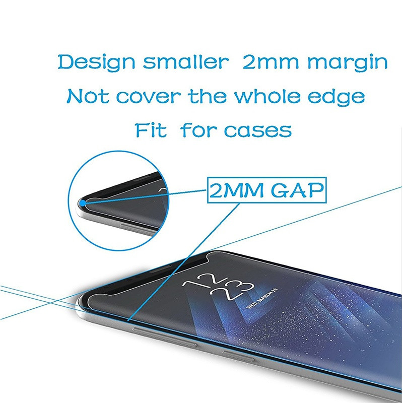 Gebogener Rand aus gehärtetem  – Curved Edge Screen Bewertung und Preis