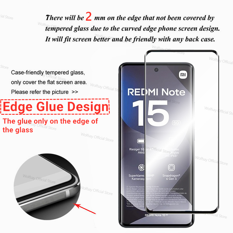 2/4 PCS 3D Gebogene Kante Glas – Curved Edge Screen Bewertung und Preis