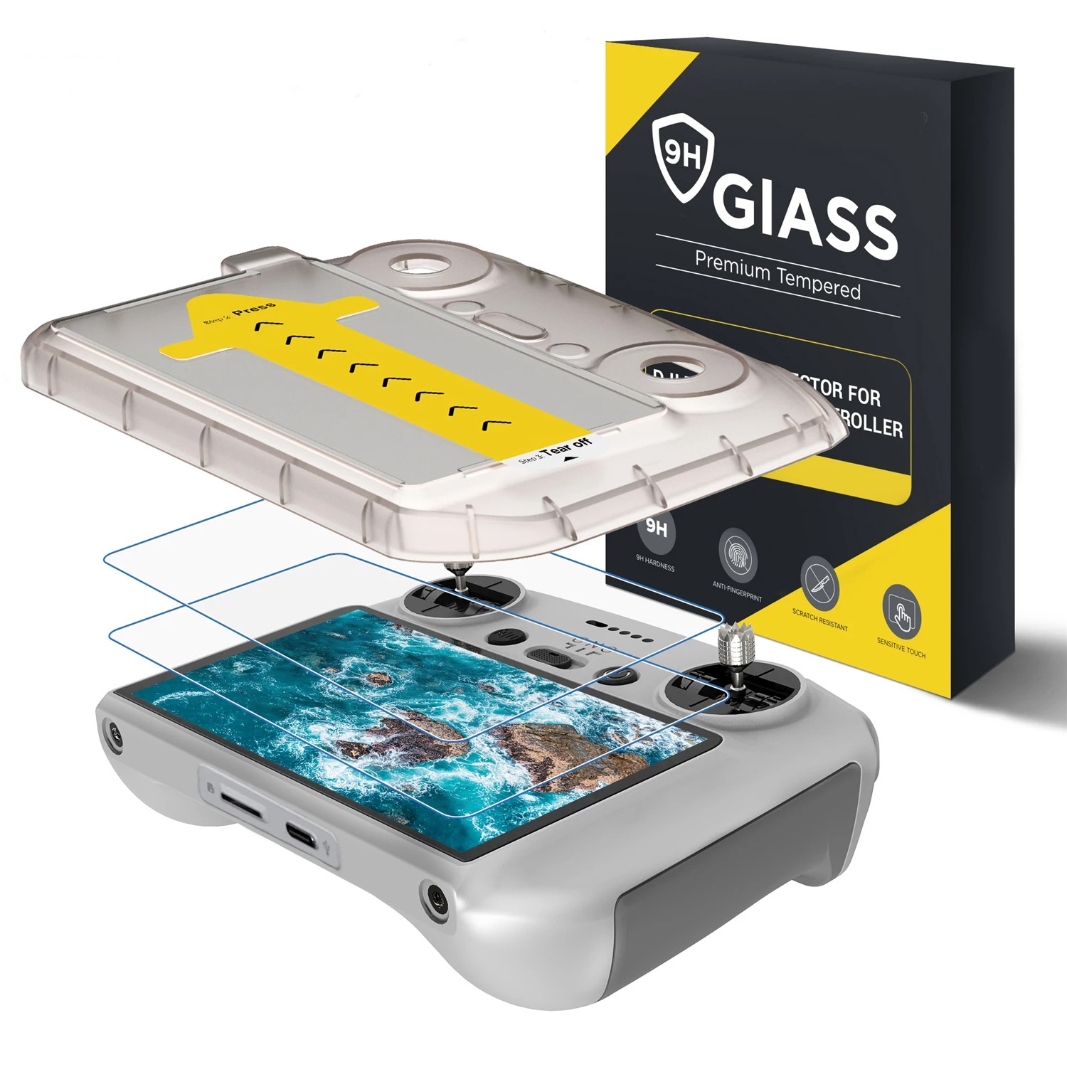 Für DJI Flip/Air3/3S/Mini3/4pr – Glass Protector Auto Bewertung und Preis