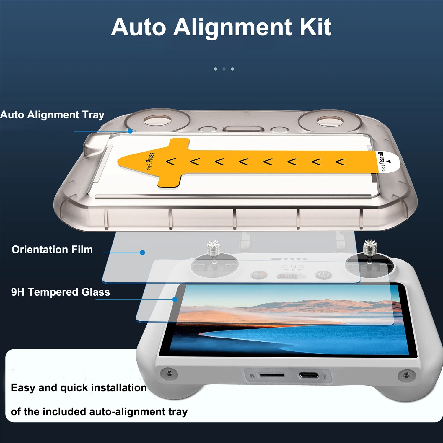 Für DJI Flip/Air3/3S/Mini3/4pr – Glass Protector Auto Bewertung und Preis