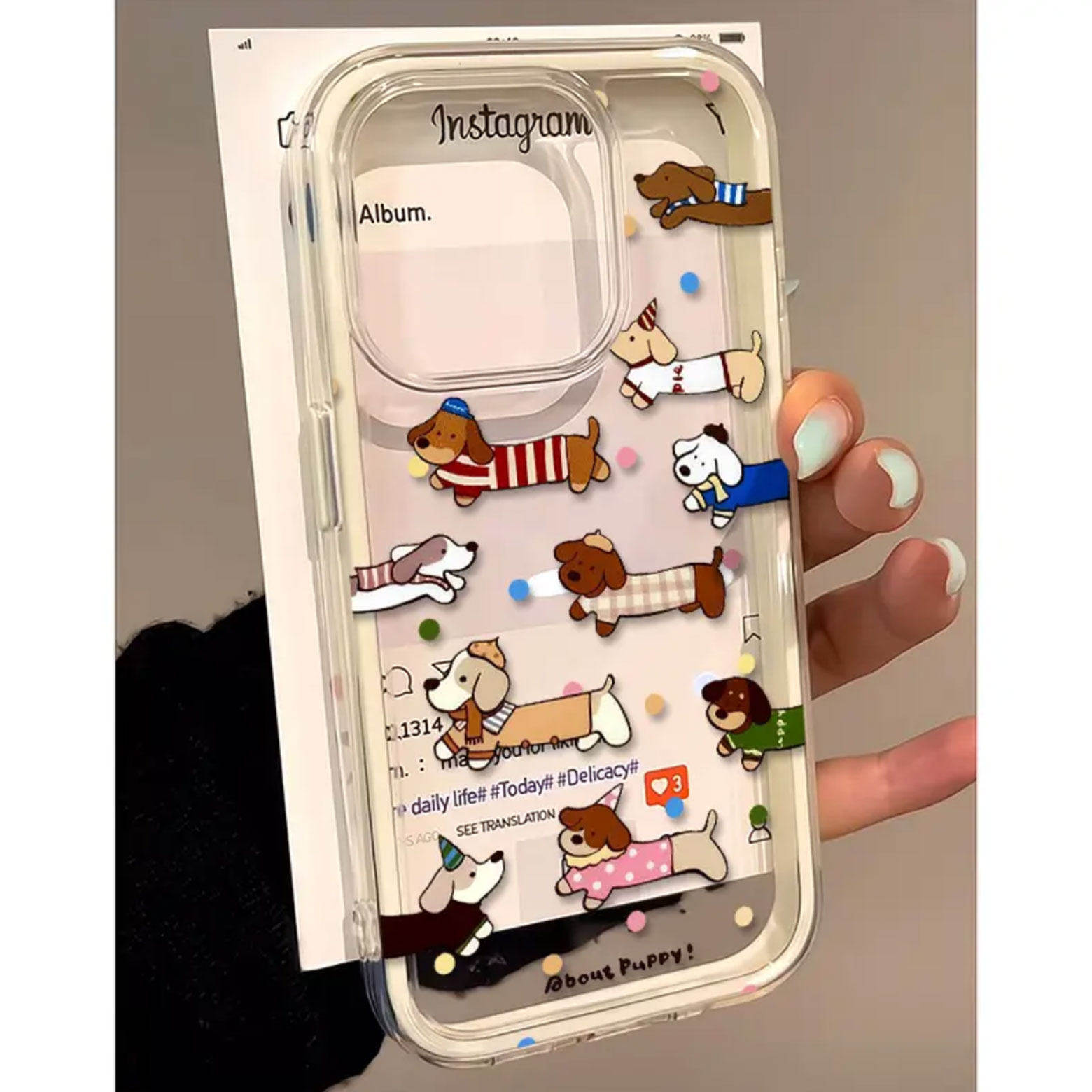 Niedliche Polka-Dot-Dackel 2-i – Samsung Galaxy A55 Bewertung und Preis